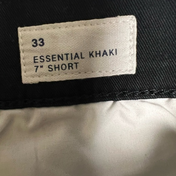 GAP’S MEN’S ESSENTIAL BLACK 7” SHORTS. GAP FLEX   EXTRA FLEXIBILITY WAIST 33 - Picture 12 of 14